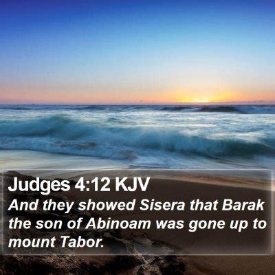 <b>4</b> And the children of Israel again did evil in the sight of the Lord, when Ehud was dead. . Judges 4 kjv